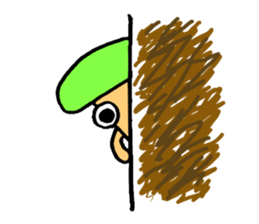 Birds mushrooms sticker #10728088