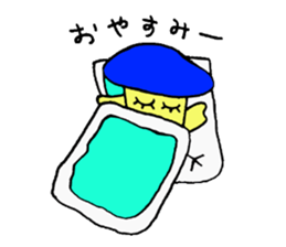 Birds mushrooms sticker #10728109