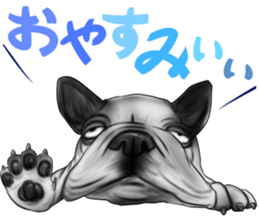 otyamena Pug and Bulldog sticker #10728323