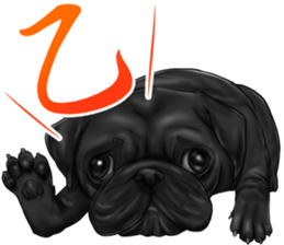 otyamena Pug and Bulldog sticker #10728333