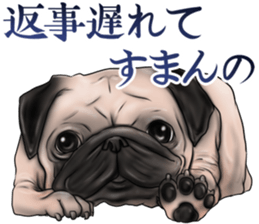 otyamena Pug and Bulldog sticker #10728341
