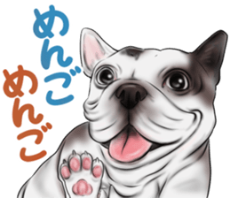 otyamena Pug and Bulldog sticker #10728342
