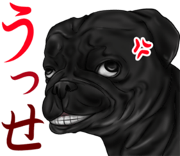 otyamena Pug and Bulldog sticker #10728352