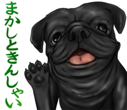 otyamena Pug and Bulldog sticker #10728357