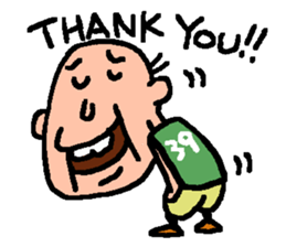 Old man's Hoop time sticker #10729842