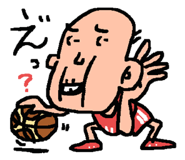 Old man's Hoop time sticker #10729850