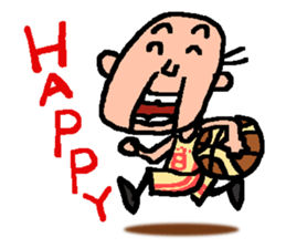 Old man's Hoop time sticker #10729867