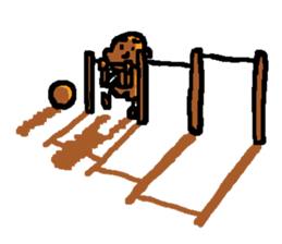 Old man's Hoop time sticker #10729868