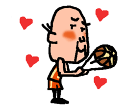 Old man's Hoop time sticker #10729871