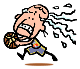 Old man's Hoop time sticker #10729877