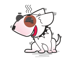 Bob Bull Terrier sticker #10730323