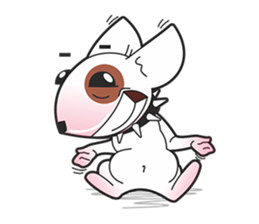 Bob Bull Terrier sticker #10730333