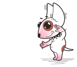 Bob Bull Terrier sticker #10730348