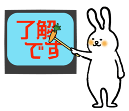 Rabbit Usakoda 3 sticker #10731058