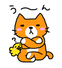 Sticker of healing cat 2 sticker #10731182