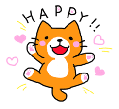 Sticker of healing cat 2 sticker #10731186