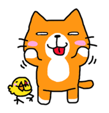 Sticker of healing cat 2 sticker #10731188