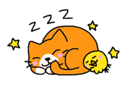 Sticker of healing cat 2 sticker #10731191