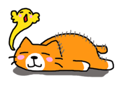 Sticker of healing cat 2 sticker #10731194