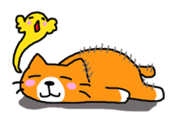 Sticker of healing cat 2 sticker #10731194