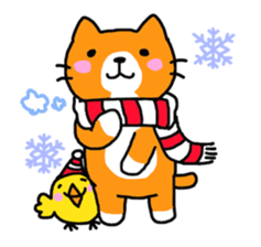 Sticker of healing cat 2 sticker #10731199