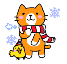 Sticker of healing cat 2 sticker #10731199