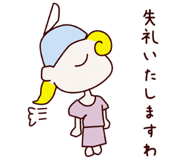 Mr. gentleman and lady sticker #10731202