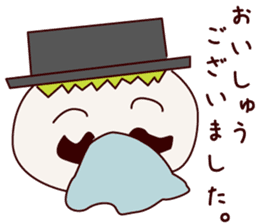 Mr. gentleman and lady sticker #10731223