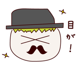 Mr. gentleman and lady sticker #10731230