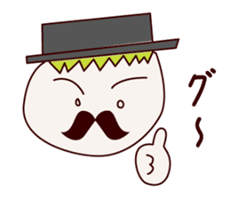 Mr. gentleman and lady sticker #10731239