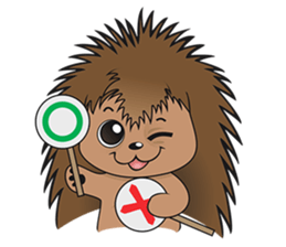 Riccio sticker #10731824