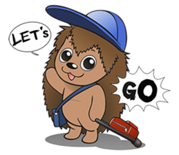 Riccio sticker #10731830