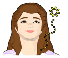 New version : Ms. Honesty sticker #10732304