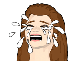 New version : Ms. Honesty sticker #10732308