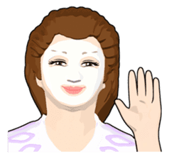 New version : Ms. Honesty sticker #10732327