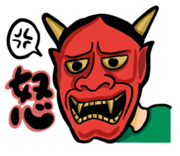 Mask D sticker #10733431