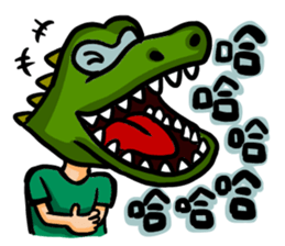 Mask D sticker #10733437