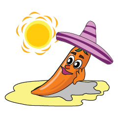 Yellow Hot Chili Peppers