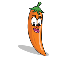 Yellow Hot Chili Peppers sticker #10733888