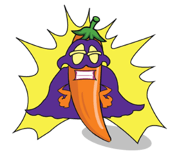 Yellow Hot Chili Peppers sticker #10733897