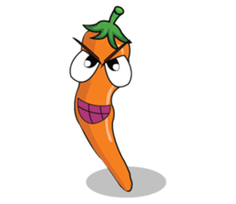 Yellow Hot Chili Peppers sticker #10733901