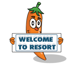 Yellow Hot Chili Peppers sticker #10733904