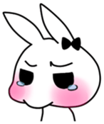 Silly Bunny's emotions sticker #10734048