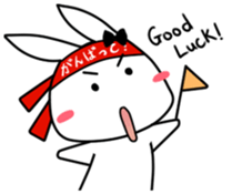 Silly Bunny's emotions sticker #10734060