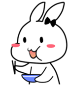 Silly Bunny's emotions sticker #10734074