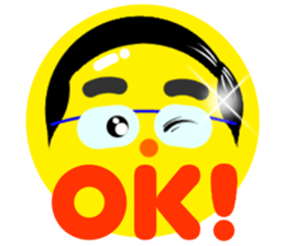 Cute daddy! "Reply dad often use" sticker #10734372