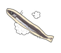 cat loves Tamasujisakana sticker #10734512