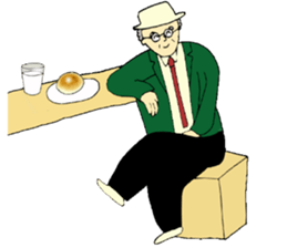 Ojisan,the uncle sticker #10734609