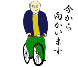 Ojisan,the uncle sticker #10734610