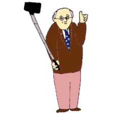 Ojisan,the uncle sticker #10734614